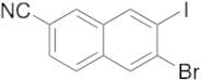 6-Bromo-7-iodo-2-naphthalenecarbonitrile