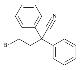 4-Bromo-2,2-diphenylbutyronitrile