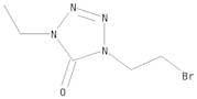 1-(2-Bromoethyl)-4-ethyl-1,4-dihydro-5H-tetrazol-5-one