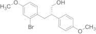 (S)-3-(2-Bromo-4-methoxyphenyl)-2-(4-methoxyphenyl)propan-1-ol