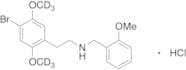 4-Bromo-2,5-dimethoxy-N-[(2-methoxyphenyl)methyl]benzeneethanamine-d6 Hydrochloride