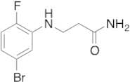 3-[(5-Bromo-2-fluorophenyl)amino]propanamide