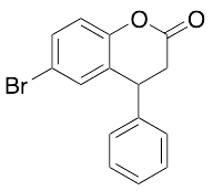 6-Bromo-3,4-dihydro-4-phenyl-2H-1-benzopyran-2-one
