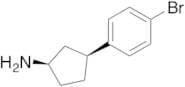 (1R,3S)-3-(4-Bromophenyl)cyclopentanamine