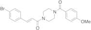 (2E)-3-(4-Bromophenyl)-1-[4-(4-methoxybenzoyl)-1-piperazinyl]-2-propen-1-one