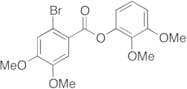 2-Bromo-4,5-dimethoxybenzoic Acid 2,3-Dimethoxyphenyl Ester
