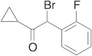 2-​Bromo-​2-​(2-​fluorophenyl)​-​1-​cyclopropylethanone (90% purity)