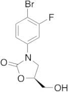 (5S)-3-(4-Bromo-3-fluorophenyl)-5-hydroxymethyloxazolidin-2-one