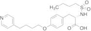 N-(n-Butanesulfonyl)-O-[4-(4-pyridinyl)-butyl]-(S)-tyrosine