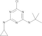 2-(tert-Butylamino)-4-chloro-6-cyclopropylamino-1,3,5-triazine