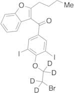 2-n-Butyl-4-[(2-bromoethoxy-d4)-3,5-diiodobenzoyl]benzofuran