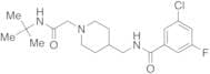 N-((1-(2-(tert-Butylamino)-2-oxoethyl)piperidin-4-yl)methyl)-3-chloro-5-fluorobenzamide