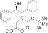 N-(tert-Butyloxycarbonyl)-N-[(1S,2R)-2-hydroxy-1,2-diphenylethyl]-glycine Ethyl Ester