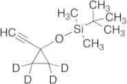 1-(tert-Butyldimethylsilyloxy)-1-ethynyl-cyclopropane-d4