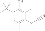 4-tert-Butyl-3-hydroxy-2,6-dimethylphenylacetonitrile