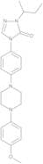 2-(2-Butyl)-4-{4-[4-(4-methyloxy-phenyl)-piperazin-1-yl]-phenyl}-2,4-dihydro-[1,2,4]-triazol-3-one