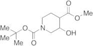 1-tert-Butyl 4-Methyl 3-Hydroxypiperidine-1,4-dicarboxylate