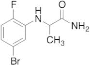 2-[(5-Bromo-2-fluorophenyl)amino]propanamide