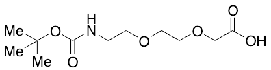 8-tert-Butyloxycarbonylamino-3,6-dioxaoctanoic Acid