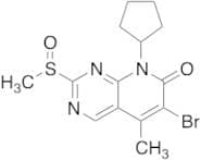 6-Bromo-8-cyclopentyl-5-methyl-2-(methylsulfinyl)pyrido[2,3-d]pyrimidin-7(8H)-one