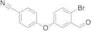 4-(4-Bromo-3-formylphenoxy)benzonitrile