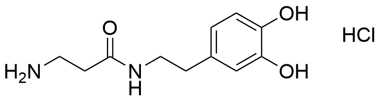 N-β-Alanyldopamine hydrochloride salt