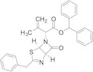 Benzhydryl (R)-2-((1R,5R)-3-Benzyl-7-oxo-4-thia-2,6-diazabicyclo[3.2.0]hept-2-en-6-yl)-3-methylbut…
