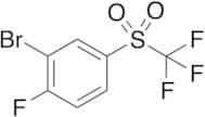 2-Bromo-1-fluoro-4-[(trifluoromethyl)sulfonyl]benzene