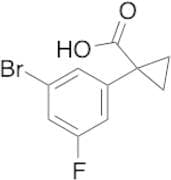 1-(3-Bromo-5-fluorophenyl)cyclopropane-1-carboxylic Acid