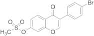 3-(4-Bromophenyl)-4-oxo-4H-chromen-7-yl methanesulfonate