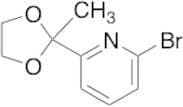 2-Bromo-6-(2-methyl-1,3-dioxolan-2-yl)pyridine