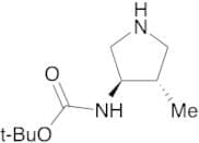tert-Butyl ((3R,4S)-4-Methylpyrrolidin-3-yl)carbamate, mixture of diastereomers