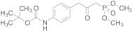 [3-(4-tert-Butoxycarbonylamino-phenyl)-2-oxo-propyl]-phosphonic Acid Dimethyl Ester