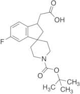 2-(1'-(tert-Butoxycarbonyl)-6-fluoro-2,3-dihydrospiro[indene-1,4'-piperidine]-3-yl)acetic Acid