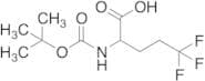 2-{[(tert-Butoxy)carbonyl]amino}-5,5,5-trifluoropentanoic Acid