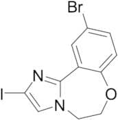 10-Bromo-5,6-dihydro-2-iodoimidazo[1,2-d][1,4]benzoxazepine