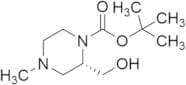 tert-Butyl (S)-2-(Hydroxymethyl)-4-methylpiperazine-1-carboxylate