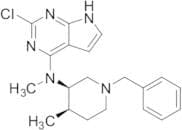 N-((3R,4R)-1-Benzyl-4-methylpiperidin-3-yl)-2-chloro-N-methyl-7H-pyrrolo[2,3-d]pyrimidin-4-amine
