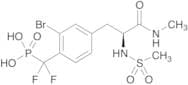 [[2-Bromo-4-[(2S)-3-(methylamino)-2-[(methylsulfonyl)amino]-3-oxopropyl]phenyl]difluoromethyl]-pho…