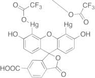 6-Carboxyfluorescein-4',5'-bis(2,2,2-trifluoroacetato)-di Mercurate