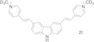 4,4'-[9H-Carbazole-3,6-diyldi-(1E)-2,1-ethenediyl]bis[1-methyl-pyridinium Diiodide-d6