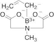 (T-4)-[N-[(Carboxy-κO)methyl]-N-methylglycinato(2-)-κN,κO]-2-propen-1-ylboron