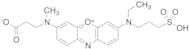 3-[N-(2-Carboxyethyl)methylamino]-7-[N-ethyl(3-sulfonatopropyl)amino]phenoxazin-5-ium