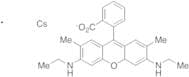 9-(2-Carboxyphenyl)-3,6-bis(ethylamino)-2,7-dimethylxanthylium Cesium Salt