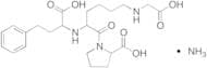 N-Carboxymethyl Lisinopril Ammonium Salt