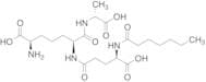N-[(R)-6-Carboxy-N2-[N-(1-oxoheptyl)-D-γ-glutamyl]-L-lysyl]-D-alanine