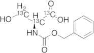 N-Carboxybenzyl-L-serine-13C3