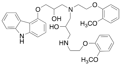 Carvedilol N’-2-Hydroxy-3-[[2-(methoxyphenoxy)ethyl]amine