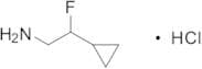 2-Cyclopropyl-2-fluoroethan-1-amine Hydrochloride