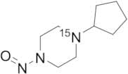 1-Cyclopentyl-4-nitrosopiperazine-15N
